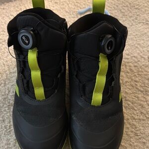 BOA Black and Neon Green Athletic Shoes
